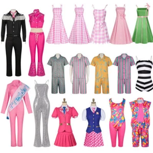 Hot Movie Barbie Ken Cosplay Halloween Costume Uniform Mens Womens Fancy Dress 1 - Picture 1 of 30