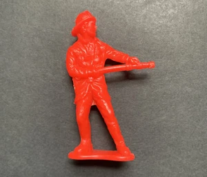 True Heroes Firefighter Figurine Toy 2.5” Red Plastic Rescue Forces  - Picture 1 of 2
