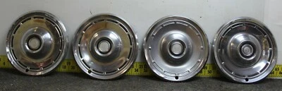 Juego de 4 tapacubos de 14" cubiertas de rueda OEM #387 395 1976-77 Dodge Charger Aspen (2164 Foto 1 de 4