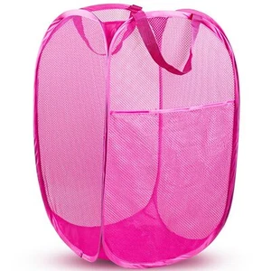 Pop Up Hamper 1 PCS Mesh Pop Up Laundry Hamper Premium Pop Up Laundry Basket ... - Picture 1 of 7