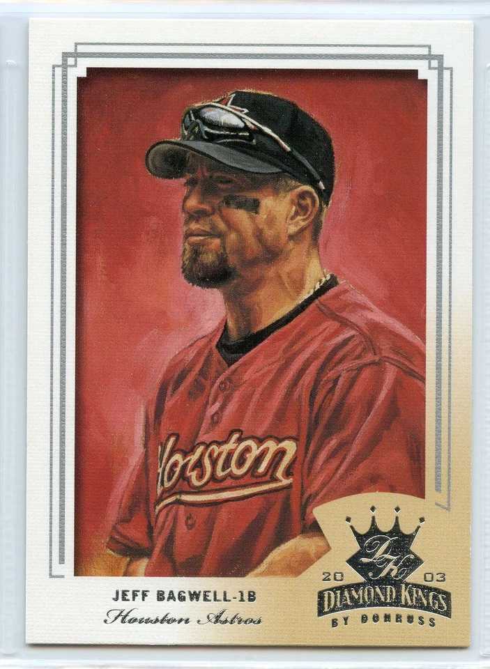 2003 Donruss Diamond Kings Baseball - #102 - Jeff Bagwell - Houston Astros - Image 1 of 1