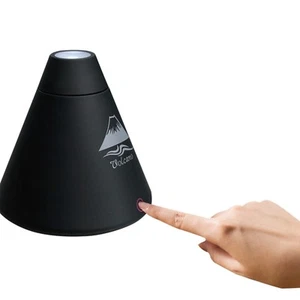 DIFFUSEUR HUMIDIFICATEUR USB LED VOLCAN NOIR + HUILE ESSENTIELLE 50 ML OFFERTE - Imagen 1 de 4