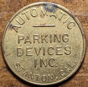Token medidor de dispositivos de estacionamiento automático Stanton, California CA - Imagen 1 de 4