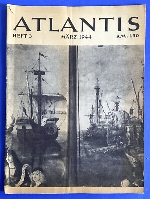 Historical Journal ATLANTIS 1944 No. 3 Venice Painting Monthly - Image 1 of 4