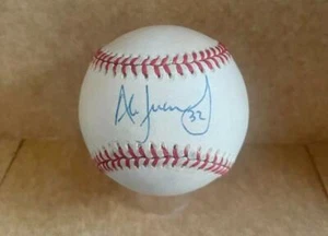 ALEX FERNANDEZ FLORIDA MARLINS SIGNED AUTOGRAPHED VINTAGE N.L. BASEBALL W/ COA - Picture 1 of 3