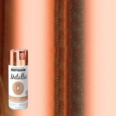 Rust-Oleum Specialty Metallic Copper Bright Reflective Finish Spray Paint 11 oz - Image 1 of 2