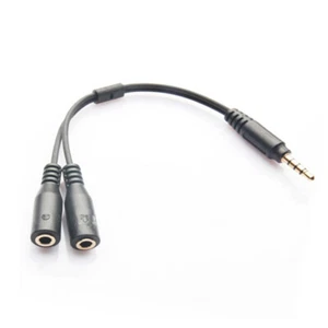 Headset Adapter 4 Position Kopfhörer Combo Jack Splitter Für Kopfhörer Liefert - Bild 1 von 4