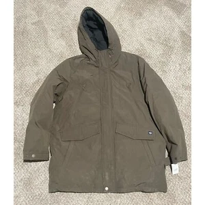 Dockers Herren Arctic Heavyweight Water Resistant Farn Brown Parka Jacke, Gr. M - Bild 1 von 9