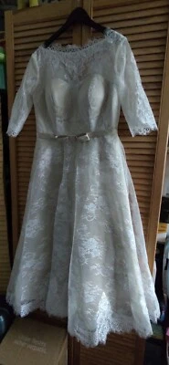 Brautkleid Vintage Gr. 44 - Bild 1 von 4