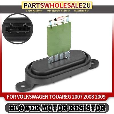 Resistencia del motor del soplador lateral delantero para Volkswagen Touareg 2007-2009 sin automático. AC Foto 1 de 4