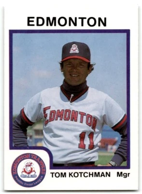 1987 ProCards Tom Kotchman Edmonton Trappers #2072 - Image 1 of 2
