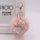 Key Exquisite Butterfly Butterfly Plush Key Chain Accessories Ball Bag Keychain