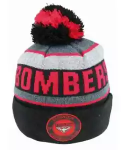 Essendon Bombers AFL Tundra Beanie - Picture 1 of 3