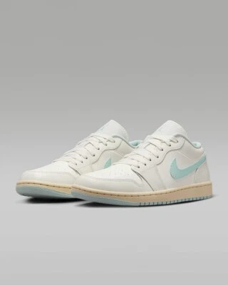 Nike WMNS Air Jordan 1 LOW "Sails/Igloos" DC0774-134 Women's Shoes Sneakers New - Image 1 of 4
