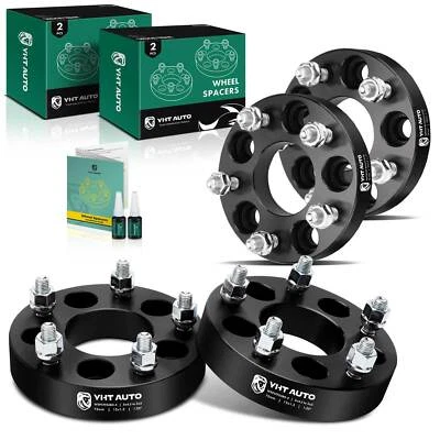 4x 5 x 4.5" to 5 x 5" Wheel Adapters 31.75mm M12x1.5 73mm for Honda Civic Accord - Image 1 of 4