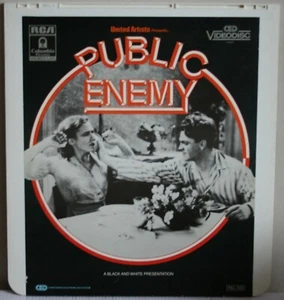 CED Videodisc - Public Enemy - James Cagney Jean Harlow - Bild 1 von 3