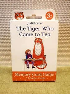 The Tiger Who Came To Tea Memory Card Game Paul Lamond Games Judith Kerr New