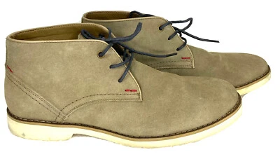 Hush Puppies Hombres Bota de Gamuza Chukka Graton EZ Vestido Tostado Talla 7 Foto 1 de 4