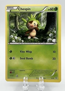 Pokemon TCG 2013 XY Kalos Starter Set Trading Card -- Chespin 3/39 - Picture 1 of 2