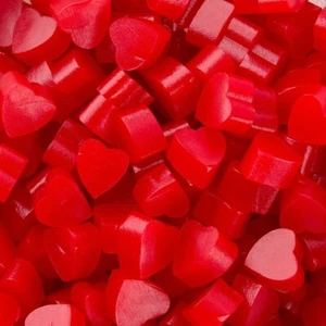 TWIZZLER's Cherry HEARTS BITE SIZE NIBS VALUE LIMITED TIME VALUE BULK BAG NOW!! - Picture 1 of 3