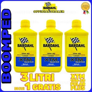 3 LITRI BARDAHL XTM Scooter Polar Plus 10W30 Olio Motore SCOOTER MOTO 03BD07 - Foto 1 di 5