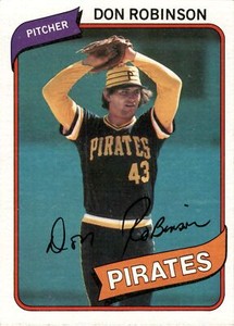 1980 Topps #719 Don Robinson Great!