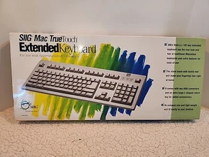 siig mac truetouch 105 Key Extended keyboard kb1920 Jm-ms0012 - Picture 1 of 9