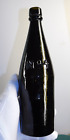 ANTIQUE GOLDFIELDS RARE "No4" JET BLACK AS THE ACE OF SPADES SKITTLES RUM c1860