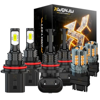 For Ford F250 F350 Super Duty 2001-2004 LED Headlight+Turn signal+Fog Lights - Image 1 of 4