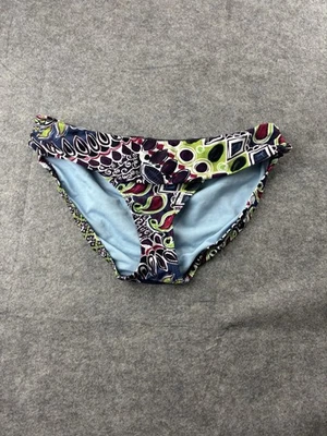 Pantalones de bikini Athleta para mujer L coloridos cachemir lunares plegables natación activa Foto 1 de 4