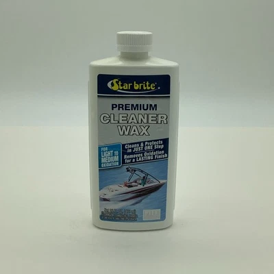 Star Brite 89616 Premium Cleaner Wax w/ PTEF Metal Fiberglass 16 Oz Foto 1 de 2