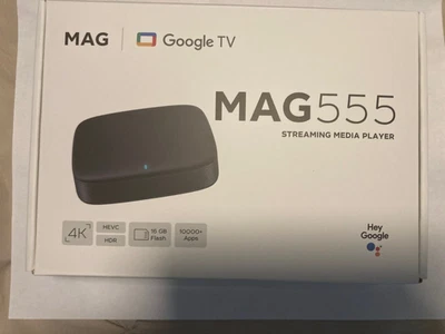 Infomir MAG 555 | original 4K Android TV box from the manufacturer, Wi-Fi 5G - Image 1 of 2