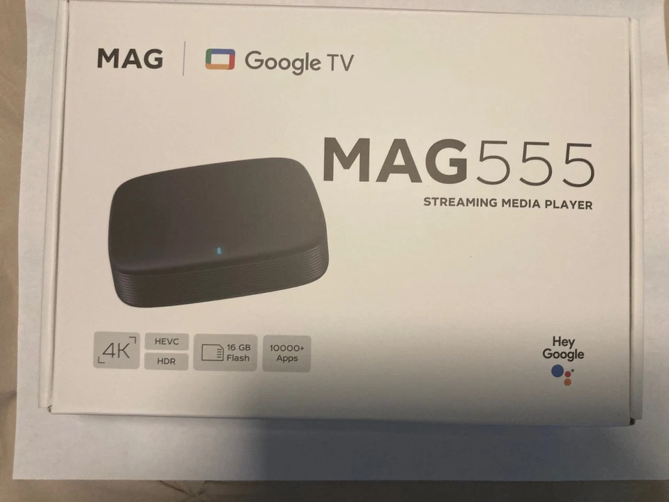 Infomir MAG 555 | original 4K Android TV box from the manufacturer, Wi-Fi 5G - Image 1 of 2