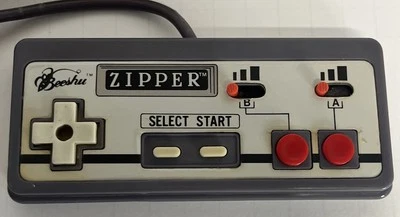 VTG NINTENDO NES BEESHU ZIPPER CONTROLLER GAME CONTROL  Tested All Buttons Work - Image 1 of 4