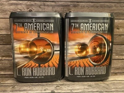 Scientology L Ron Hubbard 7th American ACC Certainty Communication Volumes 1 2 - Image 1 of 2