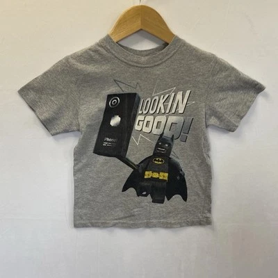 Lego Batman T-shirt Youth Size 4 Gray - Image 1 of 3
