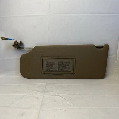 2009 - 2015 Honda Pilot Sun Visor Driver Left Side LH Lighted Extendable Brown - Image 1 of 4