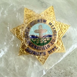 State of New Mexico Bernalillo County sheriffs department badge lapel pin NEW - Picture 1 of 5