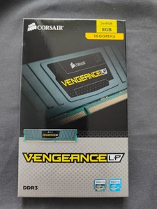 8GB Corsair Vengeance LP DDR3 RAM ( 2x 4GB ) 1600MHz PC3-12800 CML8GX3M2A1600C9 - Picture 1 of 4