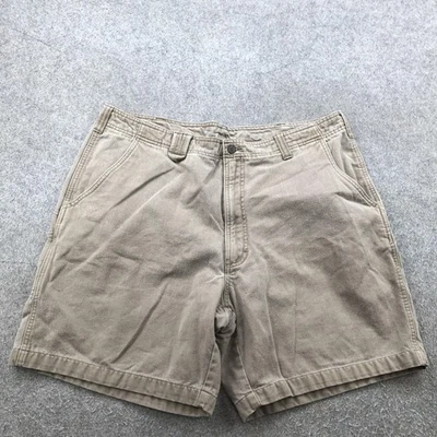 Pantalones Cortos Woolrich Para Hombres 38 Estilo Caqui 3052 Carpintero Utilidad Ropa de Trabajo Hammer Loop Foto 1 de 4