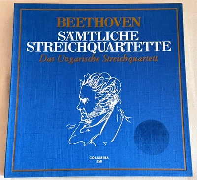 BEETHOVEN String Quartets HUNGARIAN QUARTET 1960s ED1 COLUMBIA 10LP Box NM MINT - Image 1 of 4