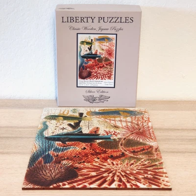 Rompecabezas Liberty Clásico de Madera Gran Barrera de Coral Edición Plateada 129 piezas Foto 1 de 4