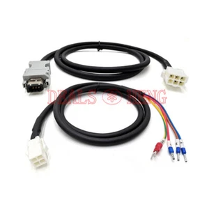 5m power cable and encoder cable for A5 panasonic 50W-750W AC servo - Picture 1 of 3