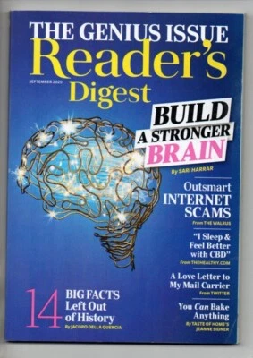 Reader's Digest September 2020 The Genius Issue CBD Be My Grandparents - Image 1 of 4