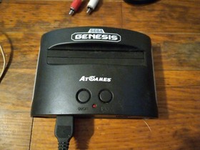 Sega Genesis AT Games Classic Mini Gaming Console Built-In Games One Controller 