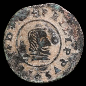 1664, 16 Maravedis Philips IV, Cordoba neuwertig - 26 mm/3,76 gr. - Bild 1 von 3