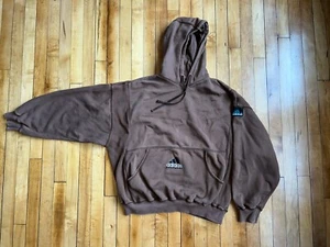 ADIDAS Equipment Vintage Retro Top Oldschool Sweatshirt Track Hoodie 90s logo XL - Picture 1 of 9