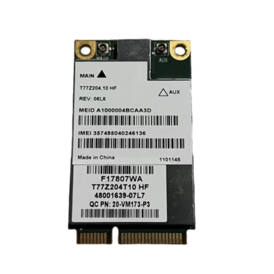 Dell Wireless DW5630 Qualcomm Gobi 3000 SIERRA MC8355 20-VM173-P3 3G WWAN Card - Image 1 of 2