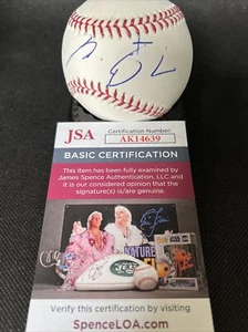 Nick Madrigal Chicago Cubs White Sox firmato ufficiale Major League Baseball JSA - Foto 1 di 4