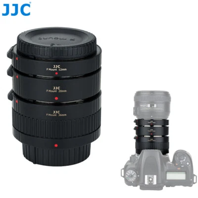 Automatic Extension Tube Macro Photography fr Nikon F Mount Camera D5 D850 D7500 - Image 1 of 4